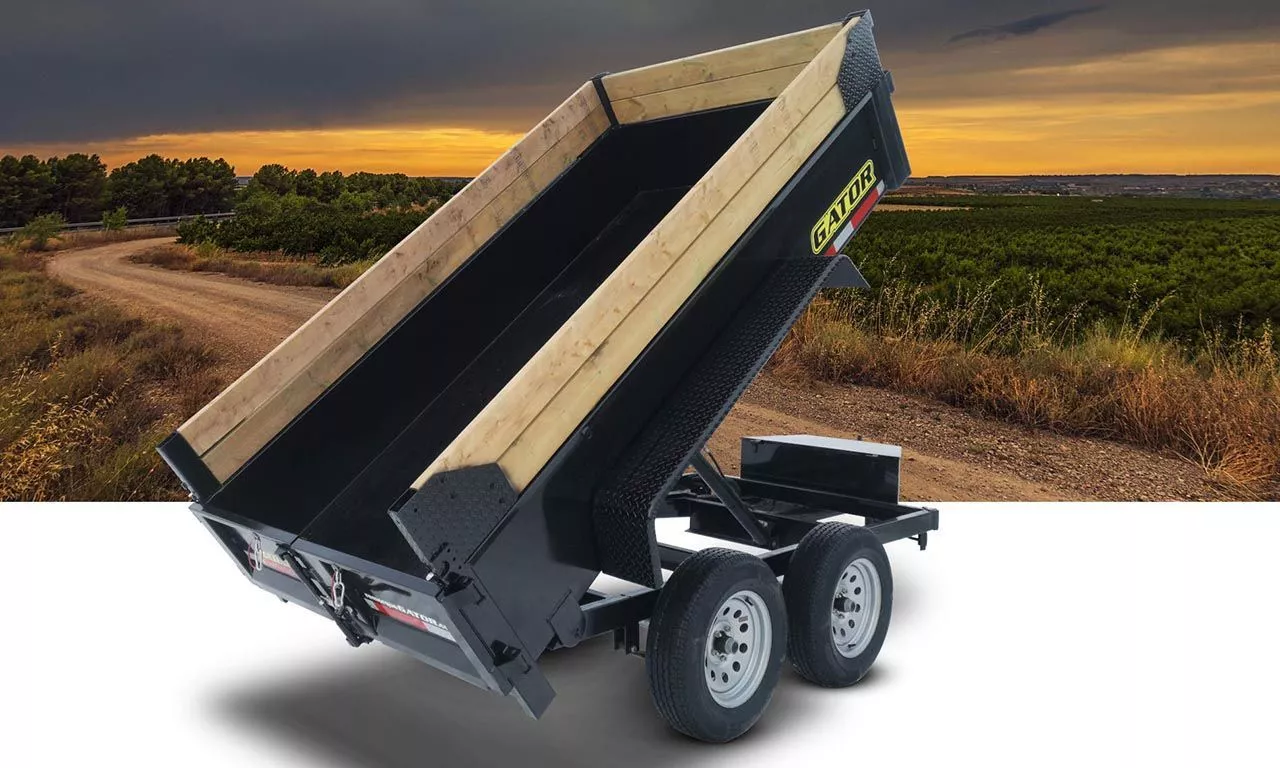 Remorque à bascule 5 x 10 - 7000 lbs – Image 2