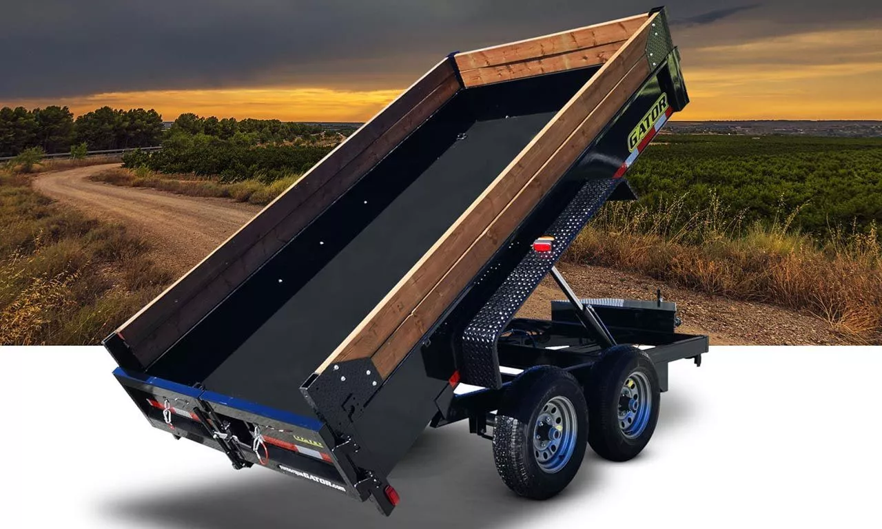 Remorque à bascule 6 x 10 - 10000lbs – Image 2