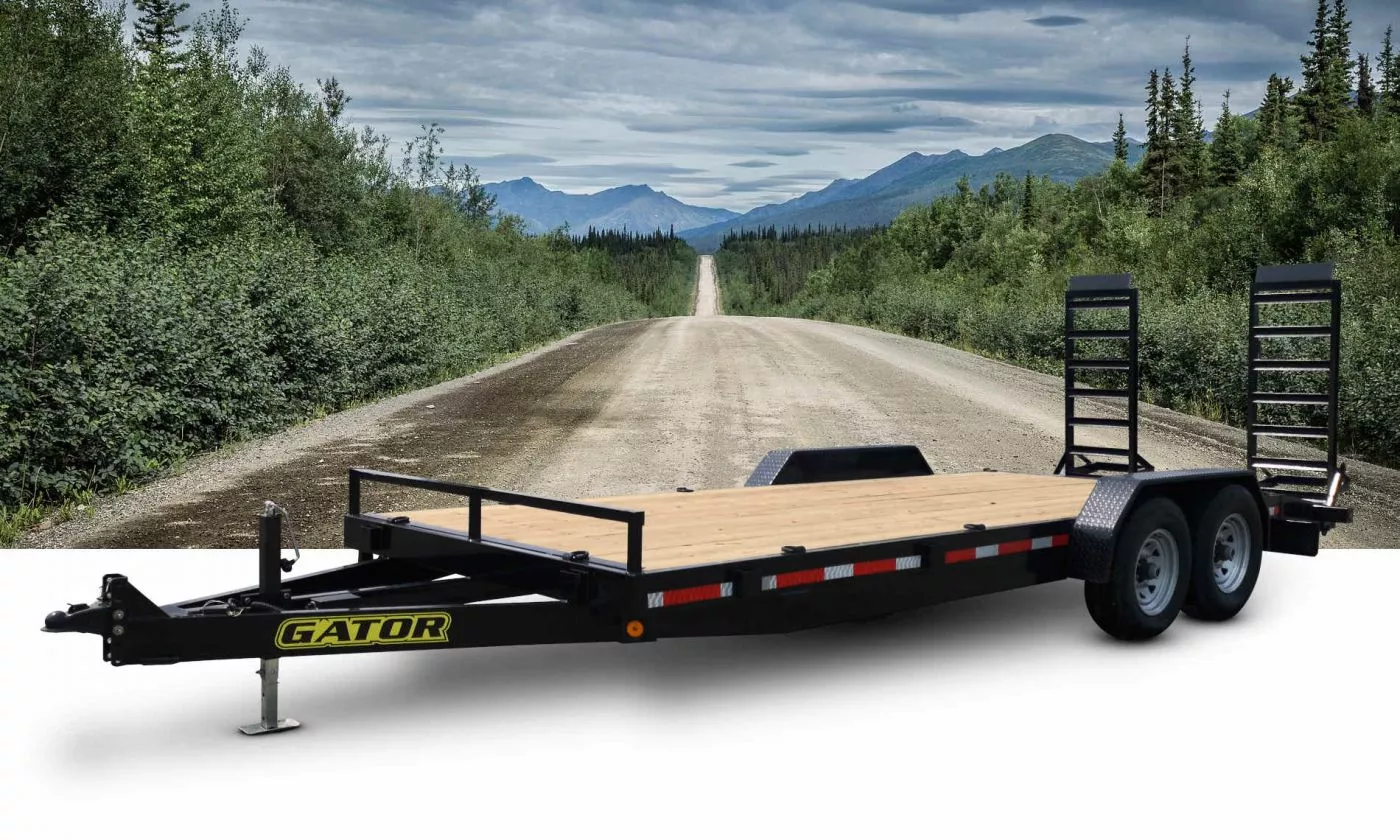 Remorque Plateforme 83 x 20 (18+2) - 14000lbs - QS