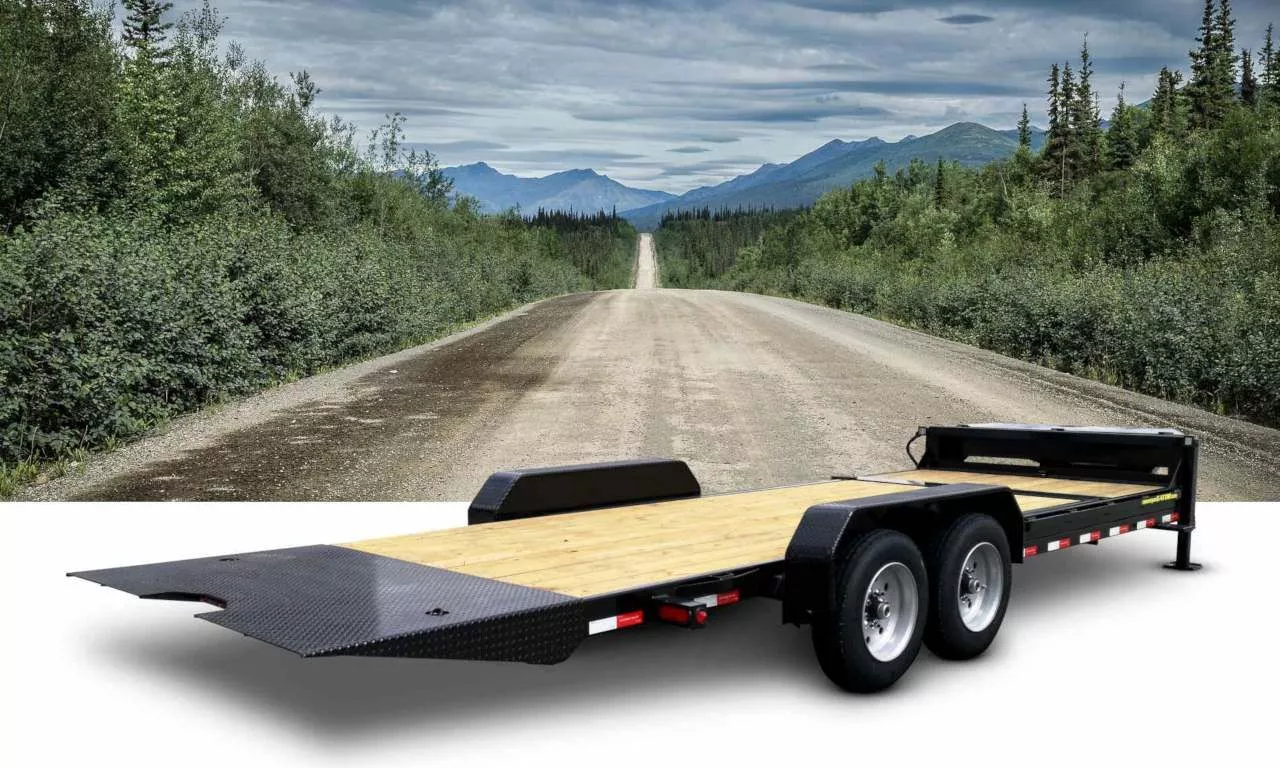 Remorque Tilt AARDVARK 82 x 20 (4+16) - 16000lbs – Image 2