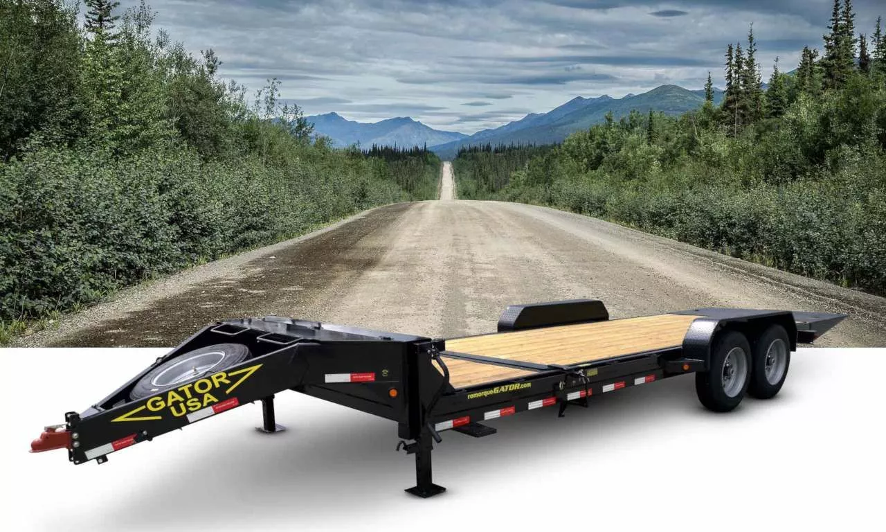 Remorque Tilt AARDVARK 82 x 20 (4+16) - 16000lbs