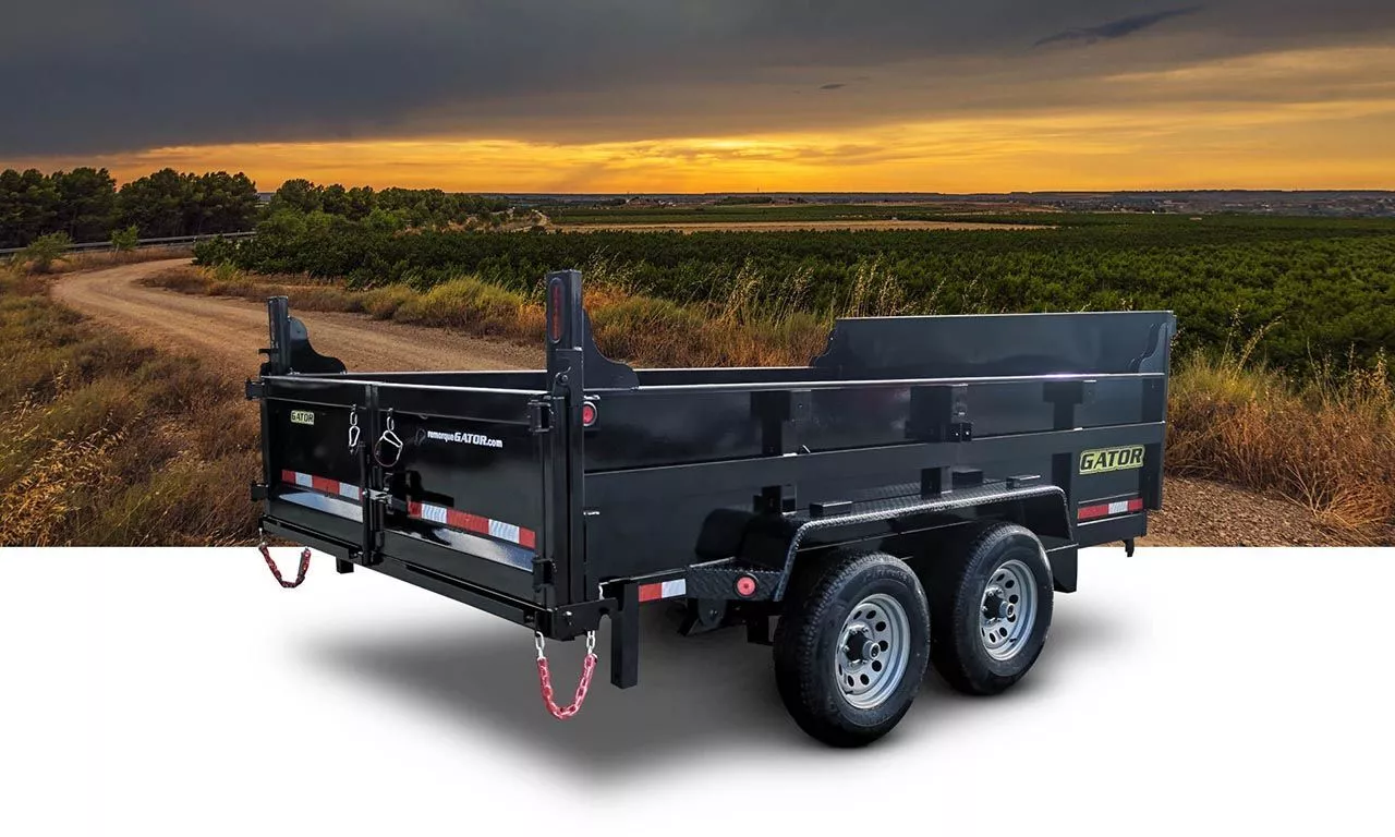 Remorque à bascule 83 x 12 - 10000lbs