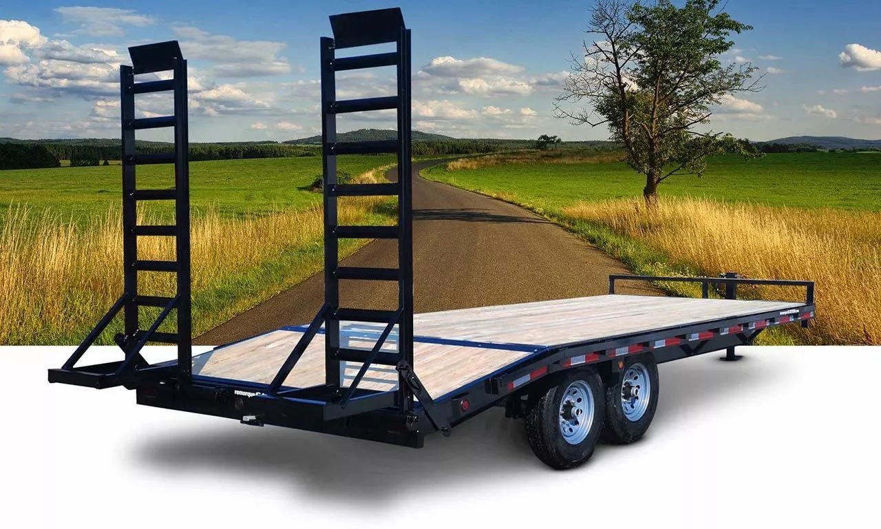 Remorque Deck Over 102 x 24 (20+4) - 14000lbs – Image 3