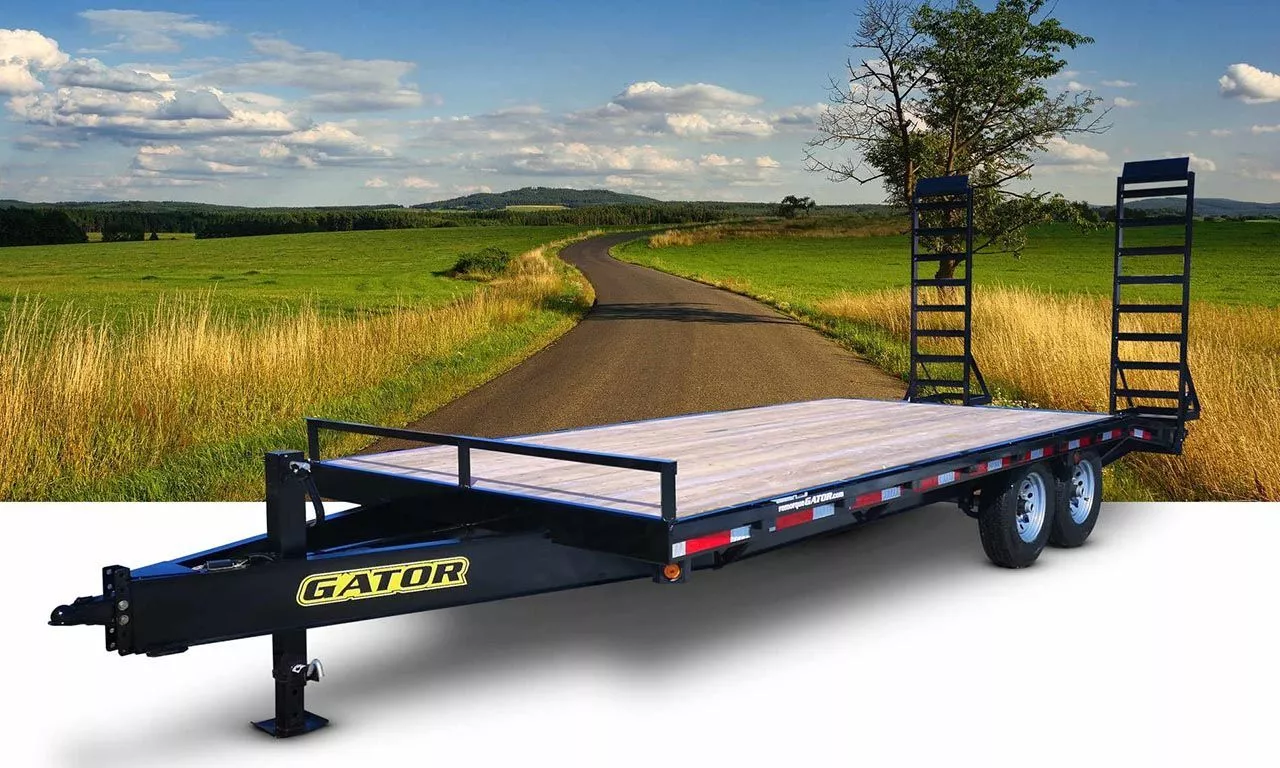 Remorque Deck Over 102 x 24 (20+4) - 14000lbs