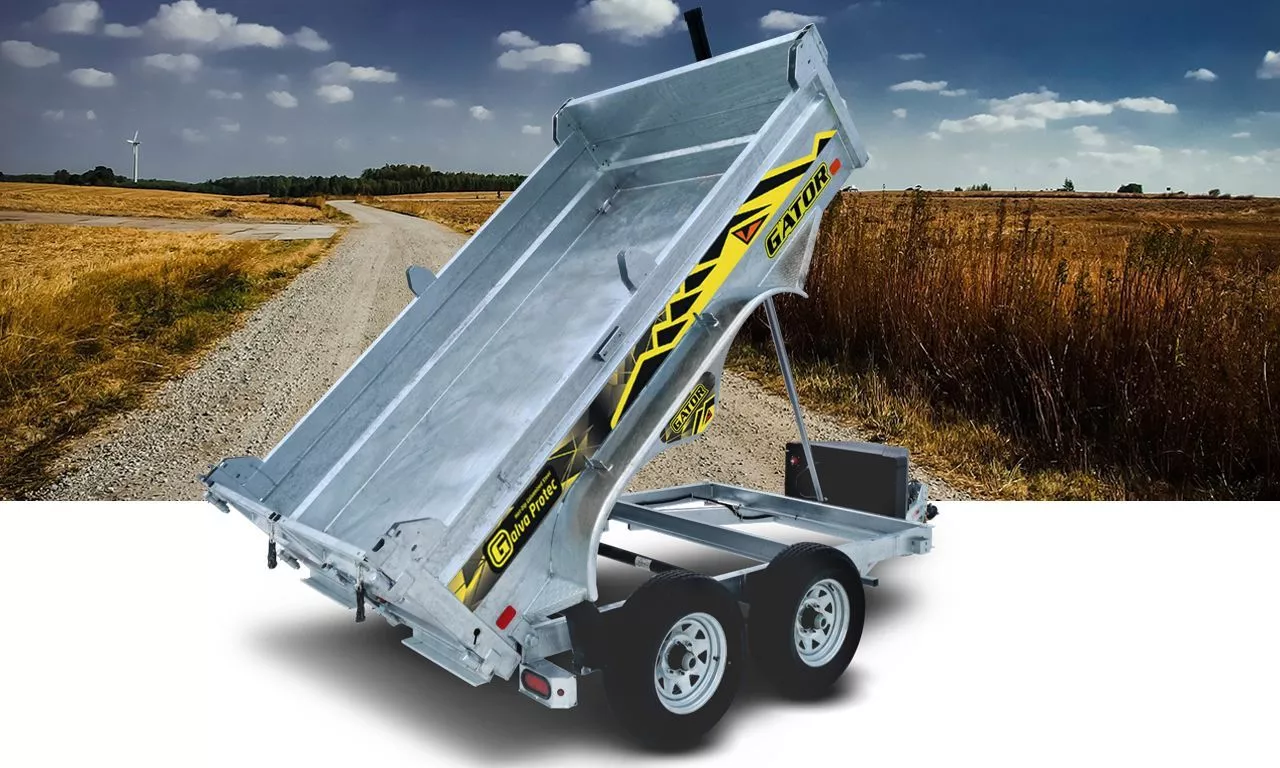 Remorque à bascule Galvanisée 6 x 10 - 10000lbs – Image 3