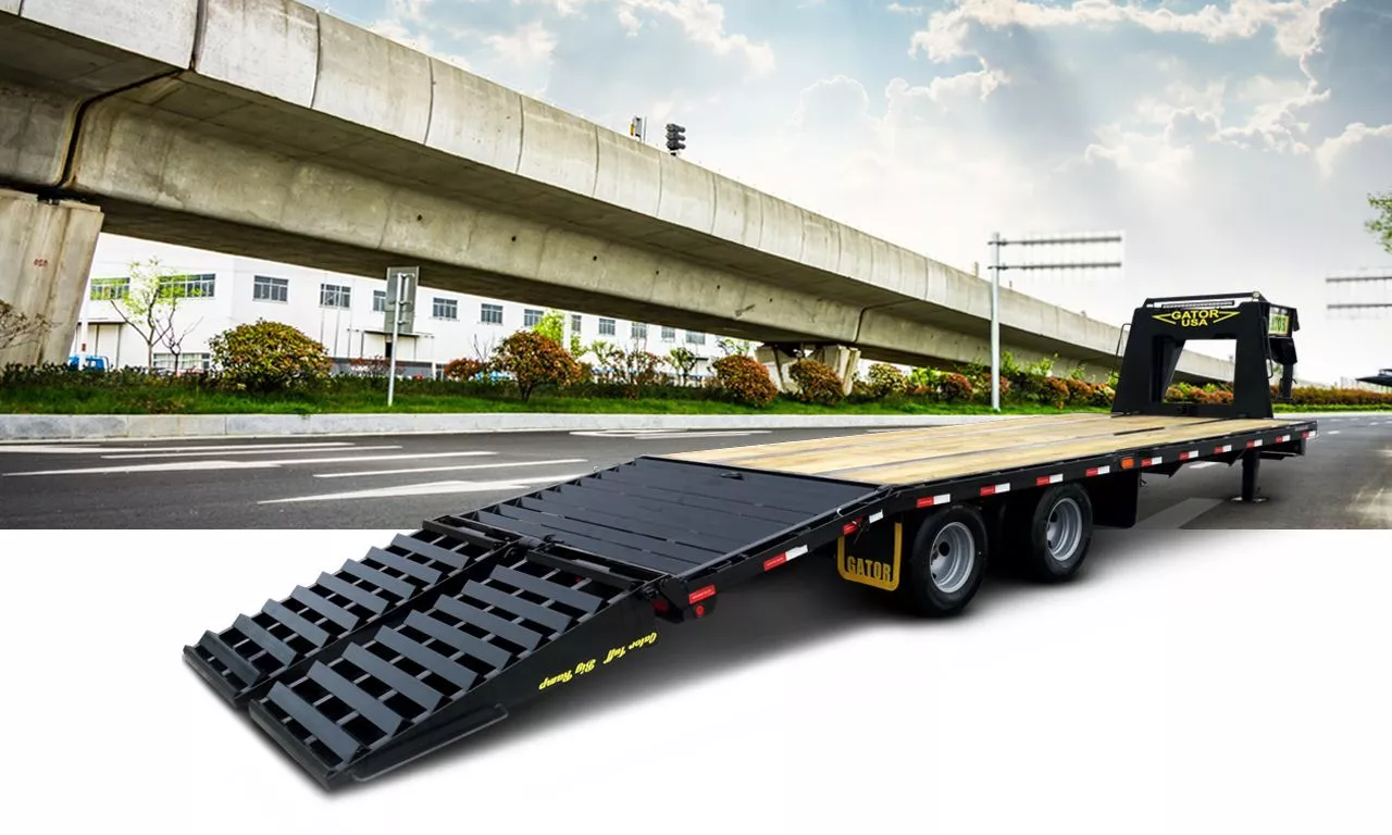 Remorque à col de cygne Elite 102x35 (30+5) - 24000lbs – Image 2