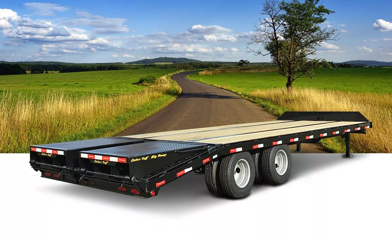 Remorque Pintle Fardier Work 102 x 25 (20+5) - 22000lbs – Image 3