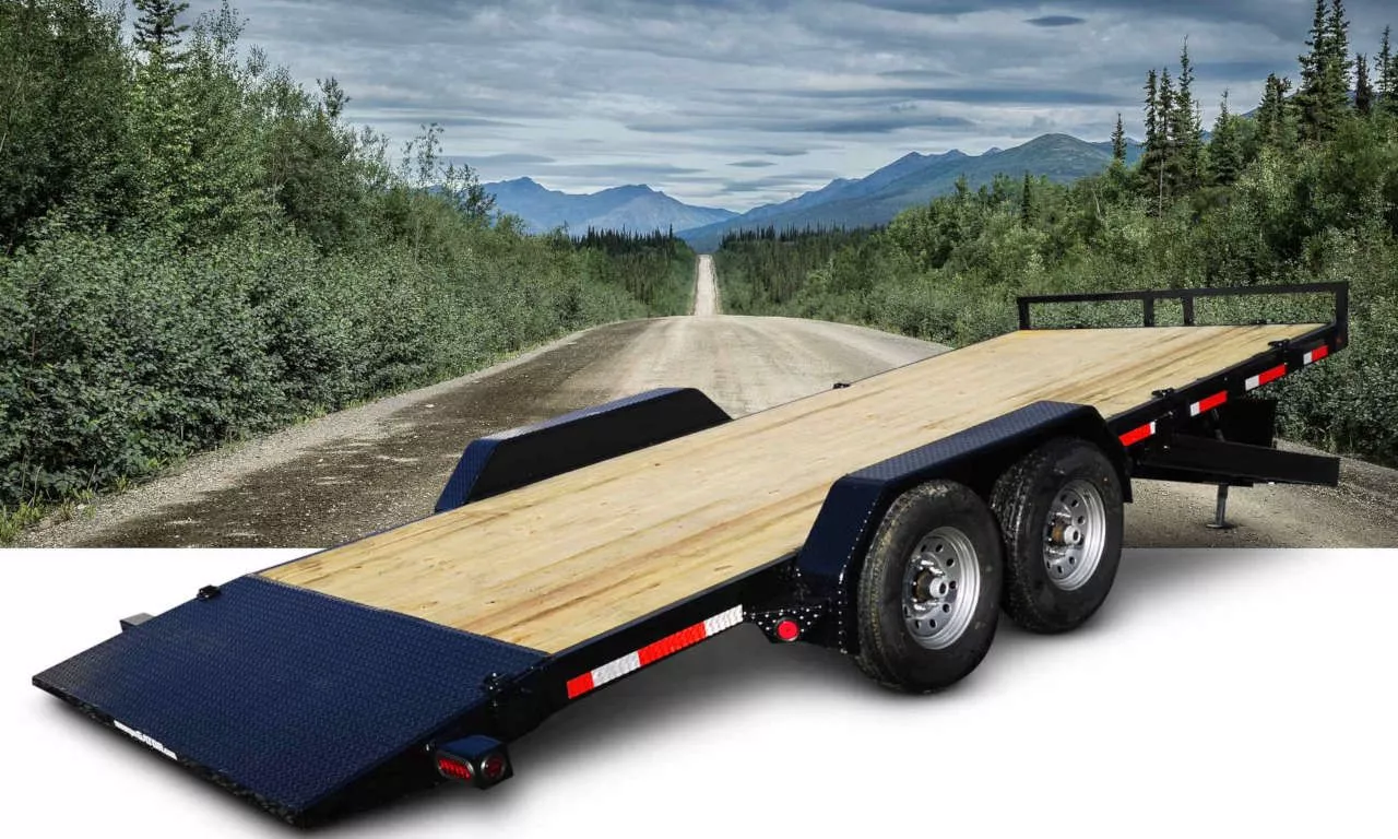 Remorque Tilt 83 x 18 (16+2) - 14000lbs – Image 3