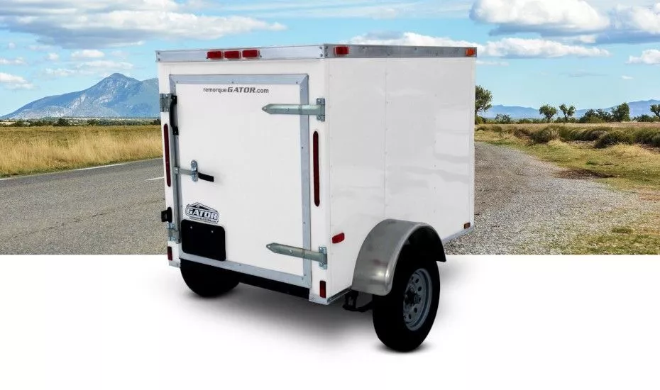 Remorque Fermée Cynergy 4 x 8 - 2000lbs – Image 3