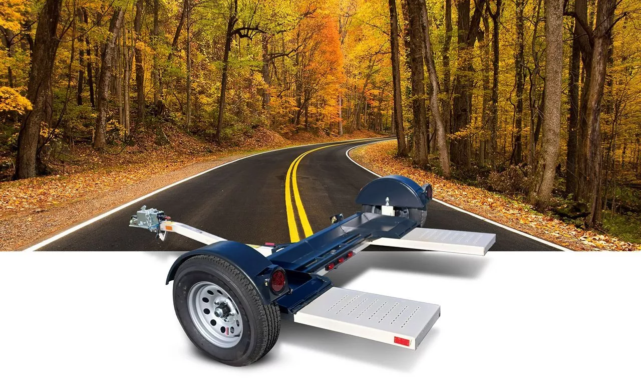 Remorque à auto Dolly avec Freins Hydrauliques – Image 3