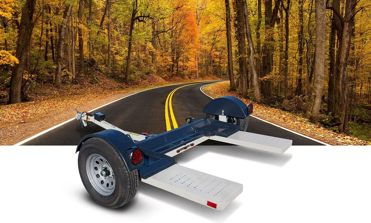 Remorque à auto Dolly avec Freins Electriques – Image 2