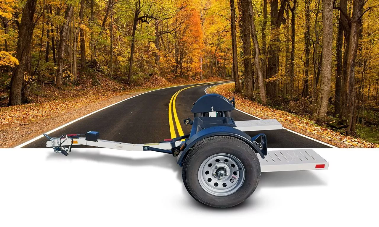 Remorque à auto Dolly avec Freins Electriques – Image 3