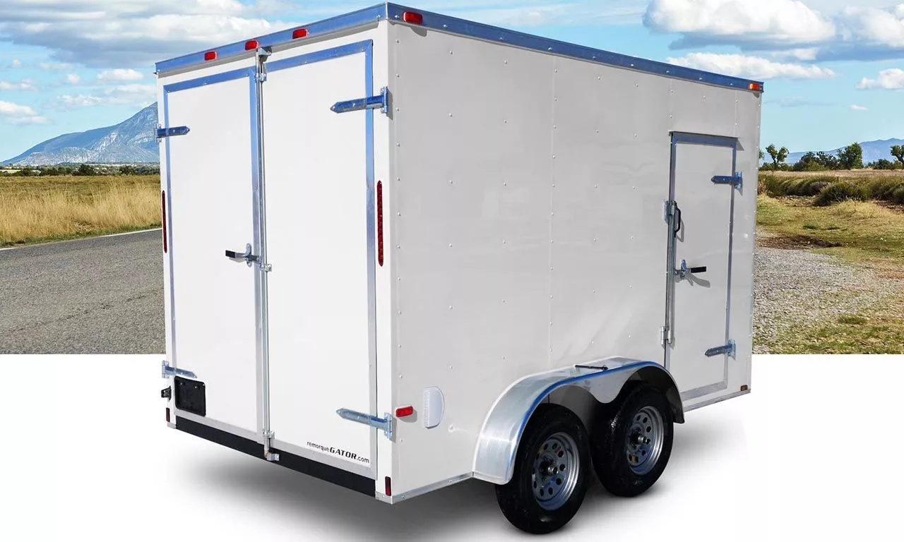 Remorque Fermée Cynergy 7 x 12 - 7000lbs – Image 2