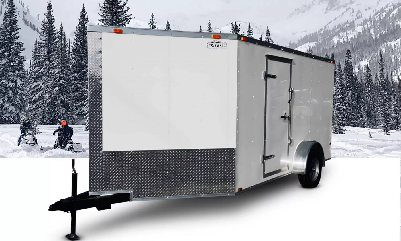 Remorque Fermée Cynergy Snow Serie 7 x 12 - 3500lbs