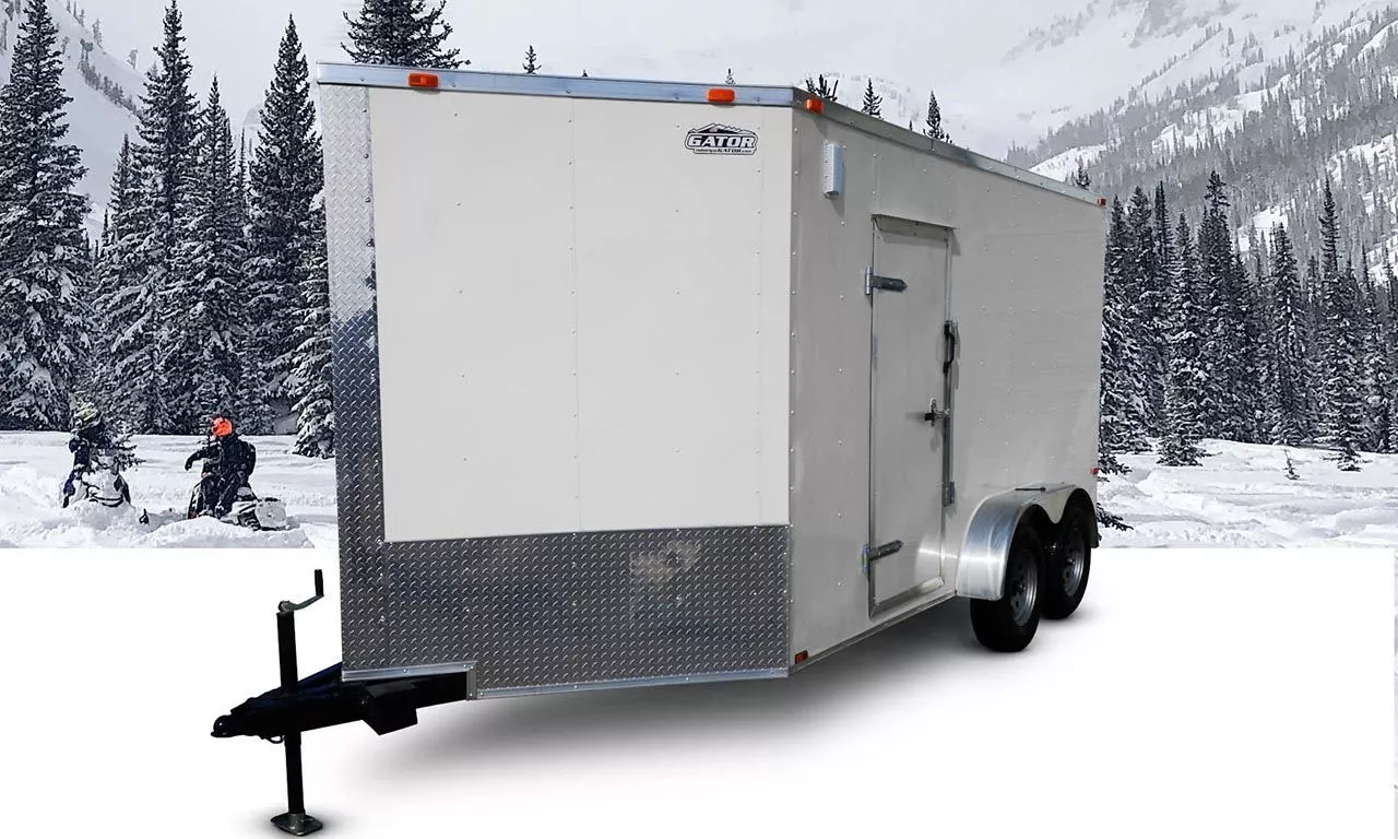 Remorque Fermée Cynergy Snow Serie 7 x 14 - 7000lbs