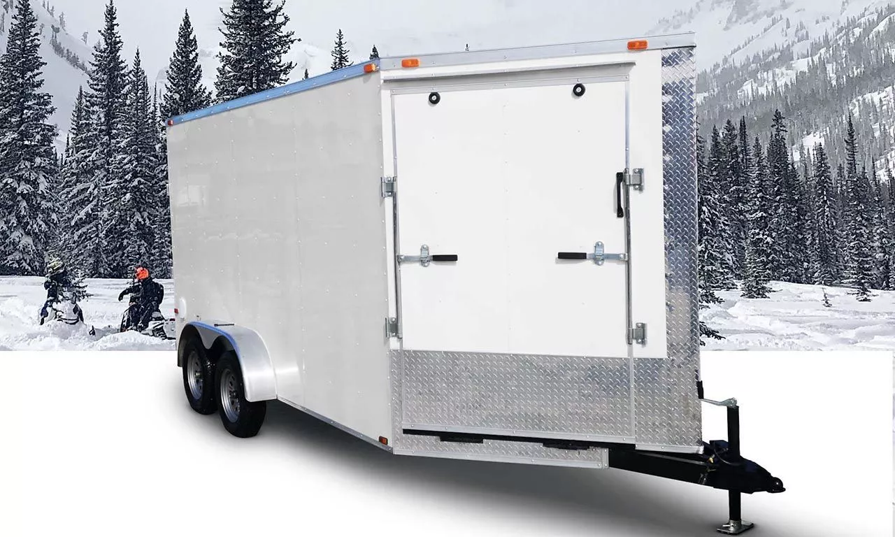 Remorque Fermée Cynergy Snow Serie 7 x 12 - 7000lbs – Image 2