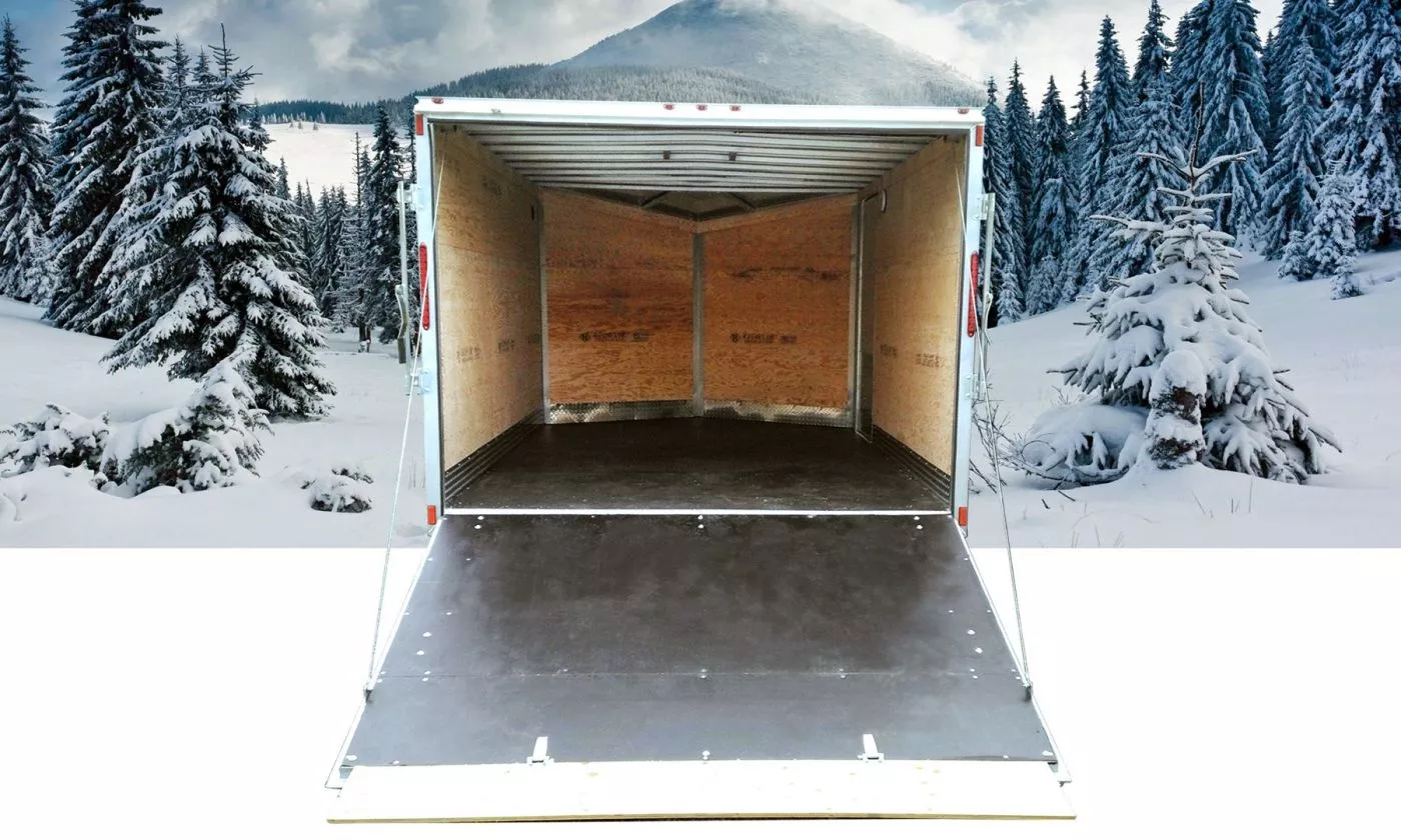 Remorque Fermée Galvanisée Snow Serie Élite 8,5 x 12 TA – Image 5