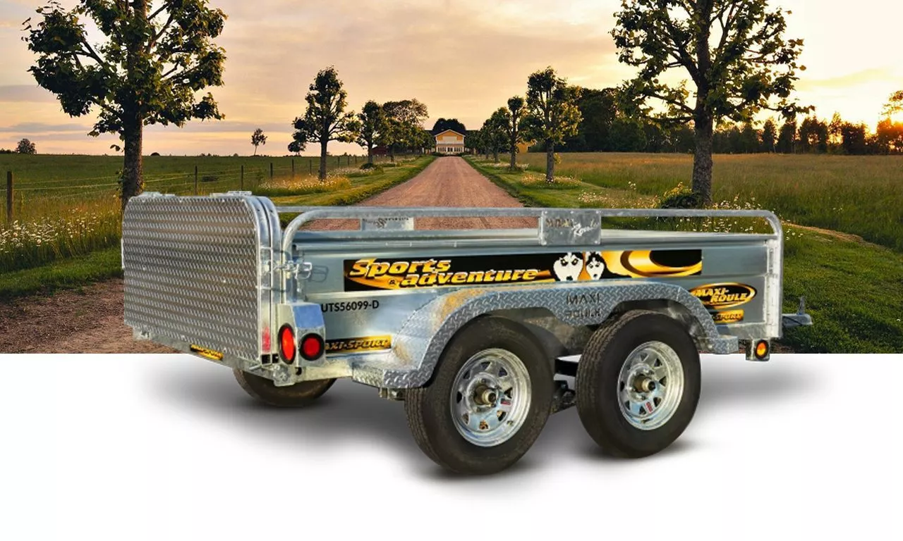 Remorque Utilitaire Galvanisée 56 x 99 ta tpo – Image 2