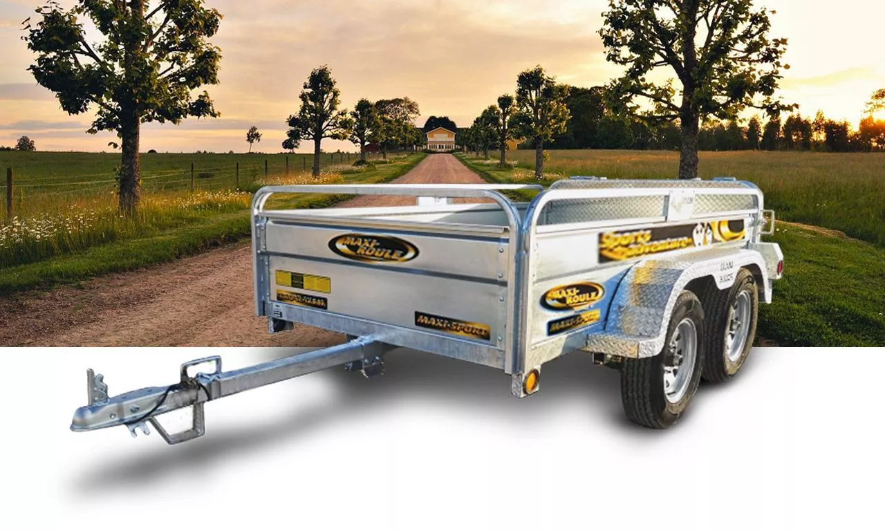 Remorque Utilitaire Galvanisée 56 x 99 ta tpo