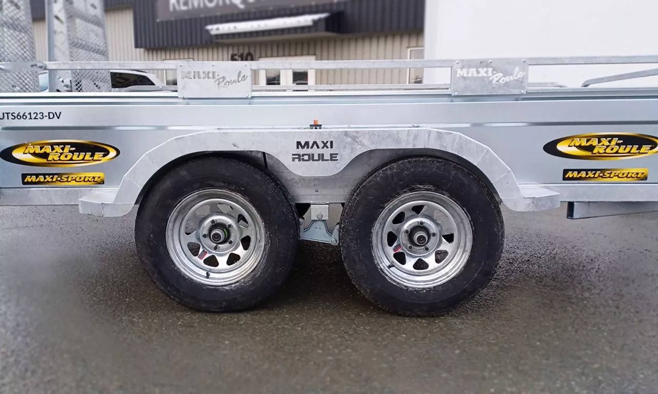 Remorque Utilitaire Galvanisée 66 x 123 ta - rs - MX – Image 4