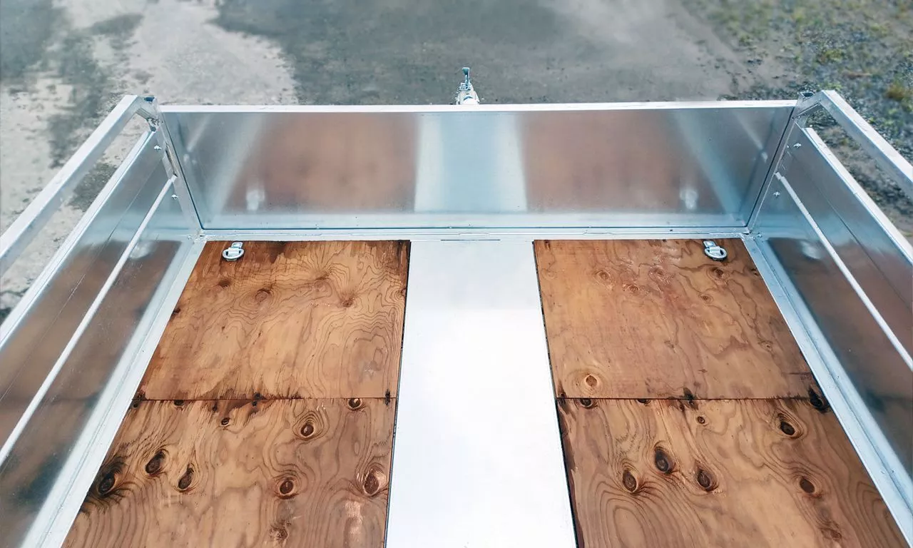 Remorque Utilitaire Galvanisée 66 x 123 ta tpo – Image 4