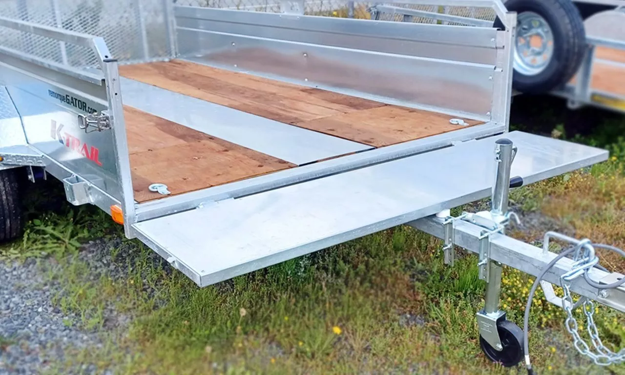 Remorque Utilitaire Galvanisée 66 x 123 ta tpo – Image 5