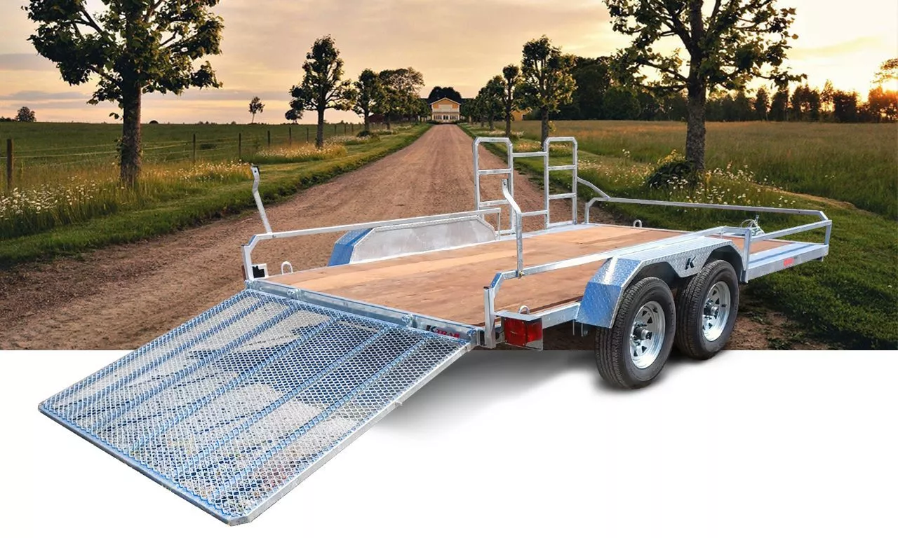 Remorque Utilitaire Galvanisée 80 x 72 x 144 ta – Image 2