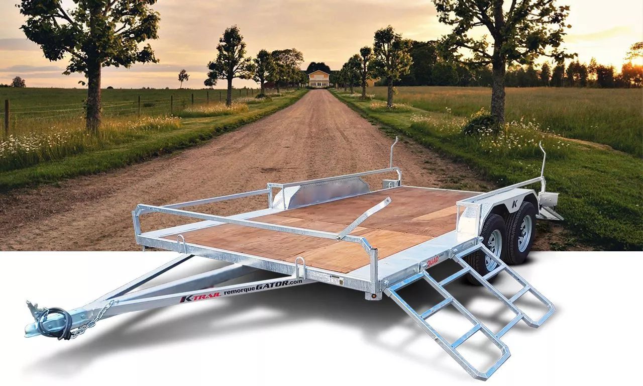 Remorque Utilitaire Galvanisée 80 x 72 x 144 ta – Image 3